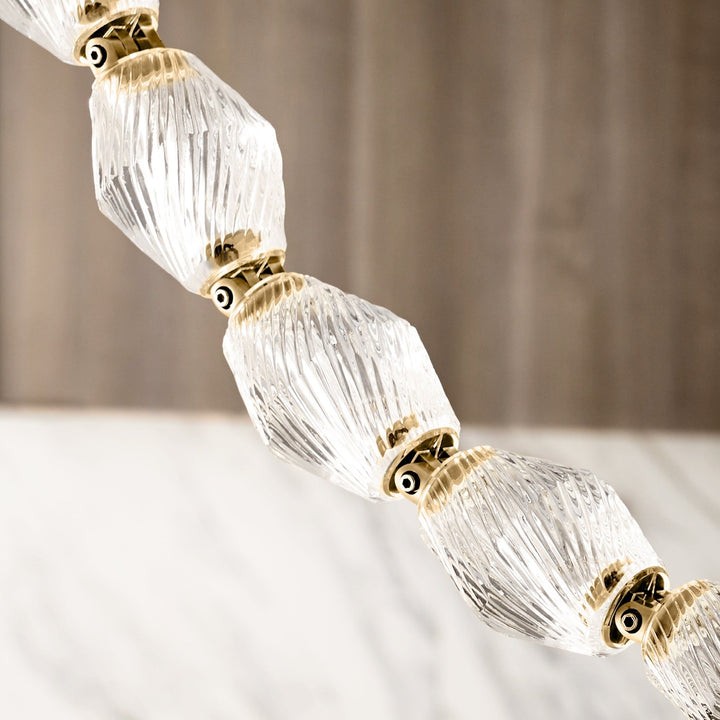 Glass Chain Chandelier - Vakkerlight