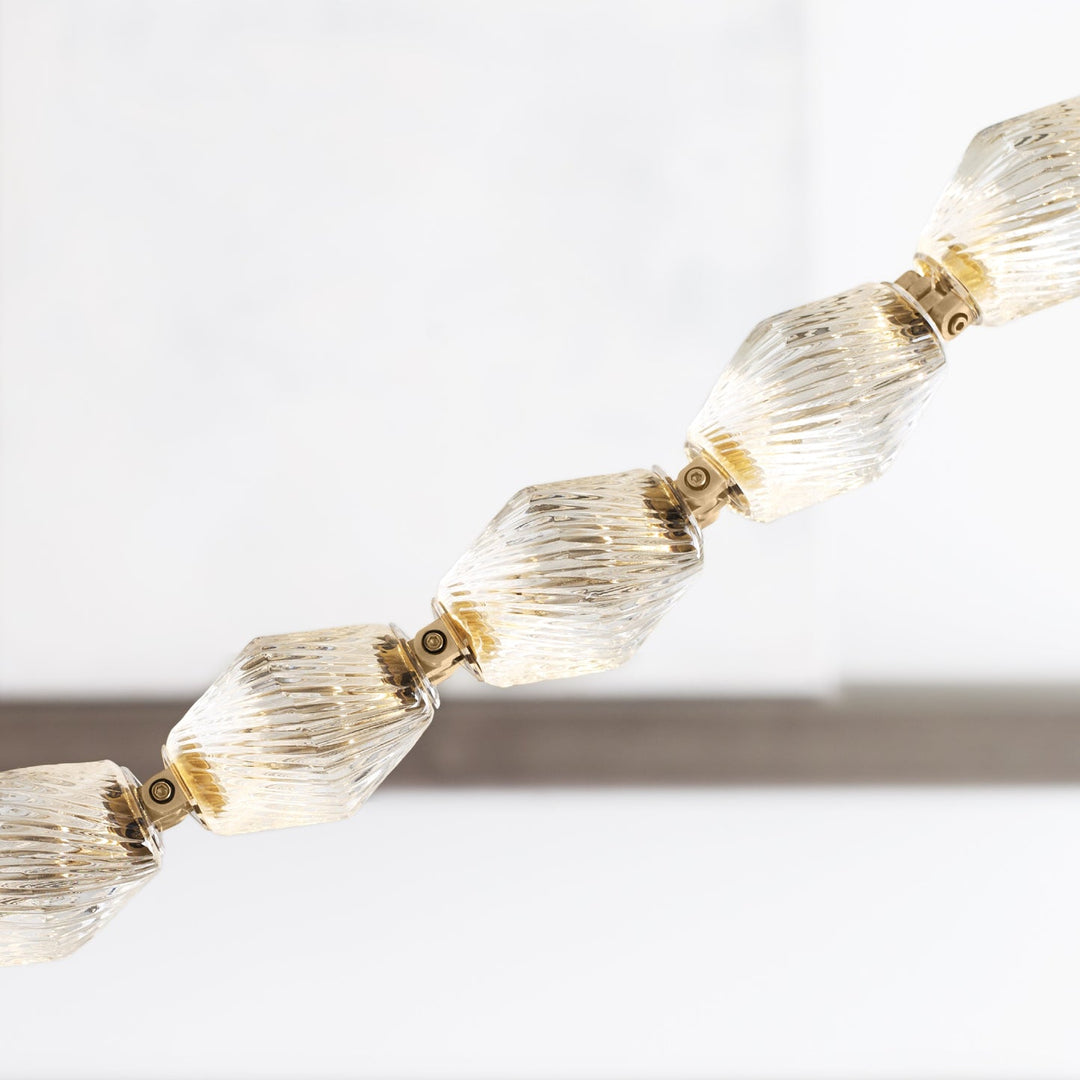 Glass Chain Chandelier - Vakkerlight