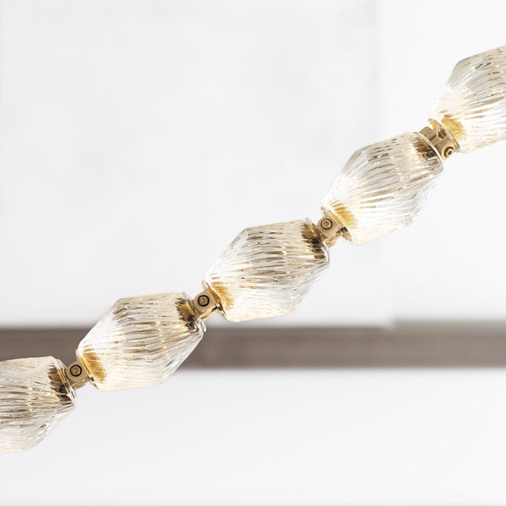 Glass Chain Chandelier - Vakkerlight
