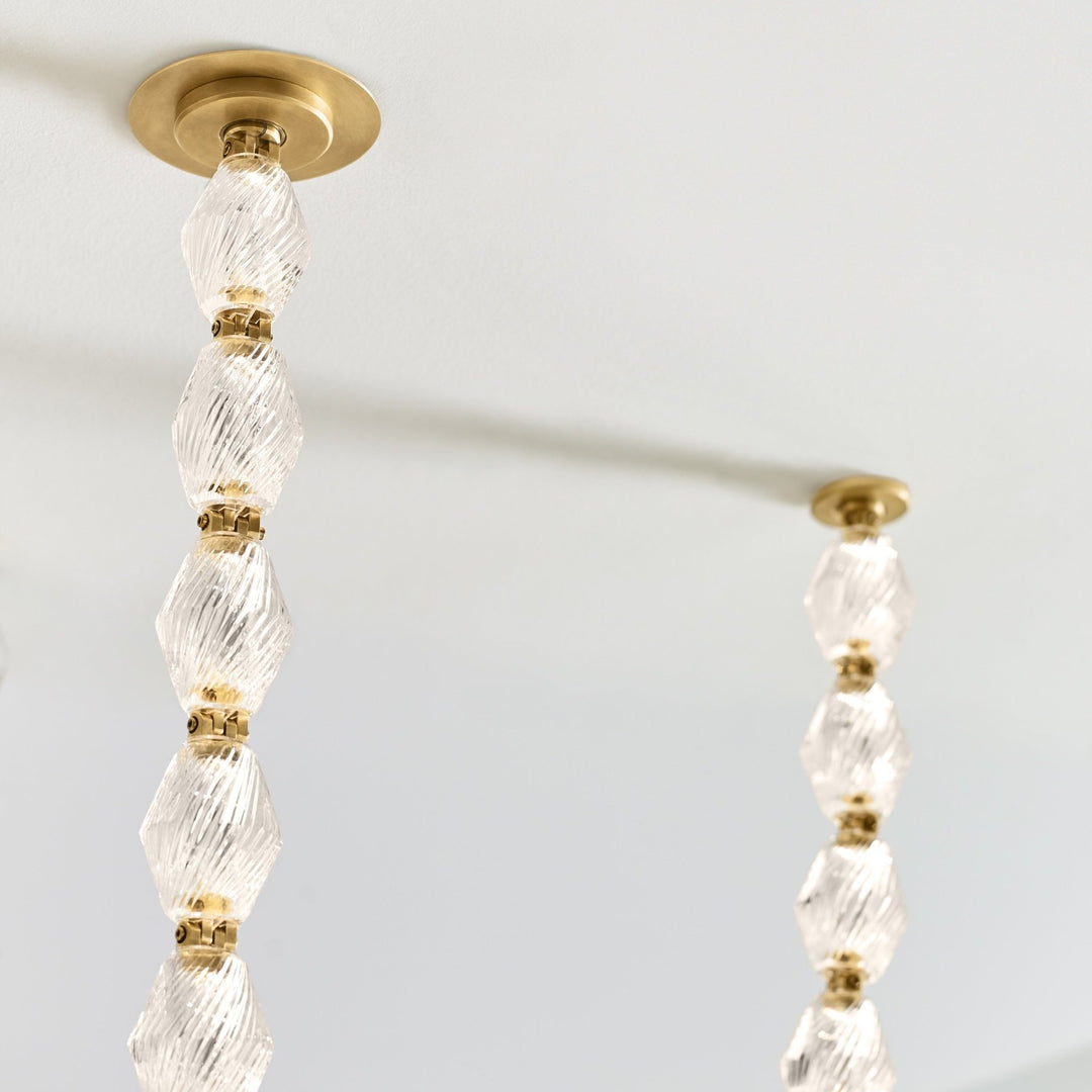Glass Chain Chandelier - Vakkerlight