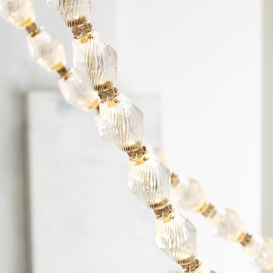 Glass Chain Chandelier - Vakkerlight