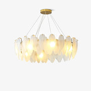 Glass Feather Chandelier - Vakkerlight