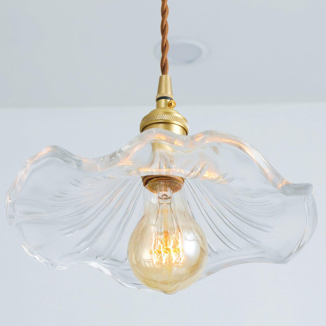 Glass Hibiscus Flower Swag Light - Vakkerlight