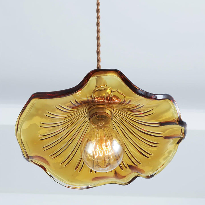 Glass Hibiscus Flower Swag Light - Vakkerlight