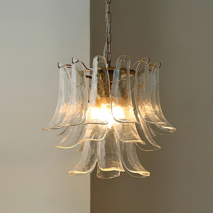 Murano Glass Petals Chandelier - Vakkerlight