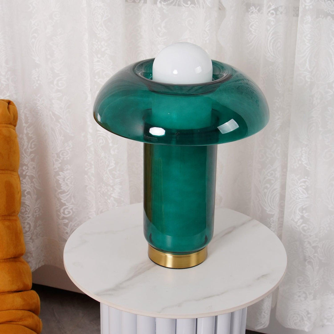 Glass Mushroom Table Lamp - Vakkerlight