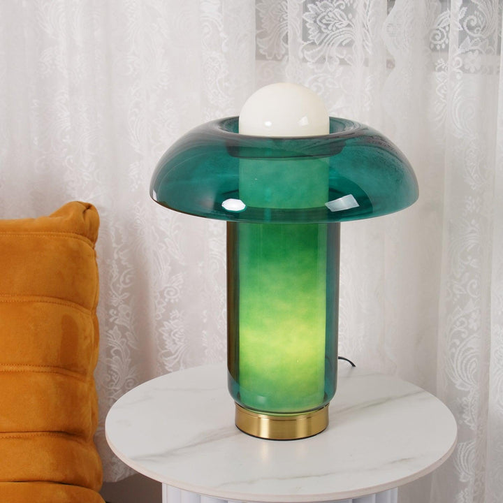 Glass Mushroom Table Lamp - Vakkerlight