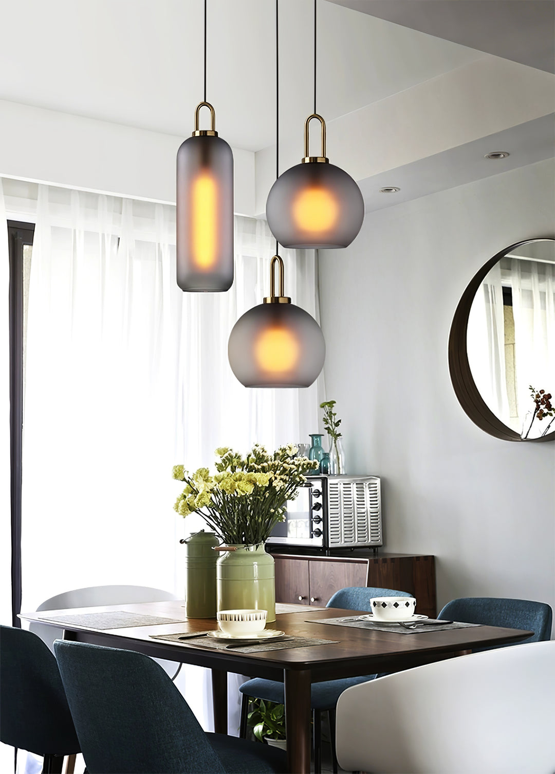 Pendulum Glass Pendant Lamp - Vakkerlight