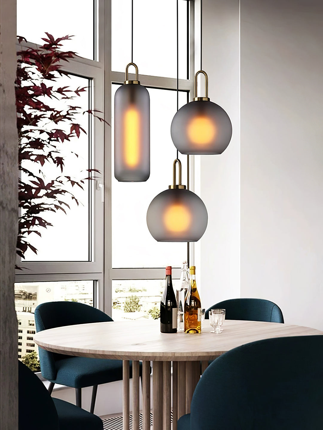 Pendulum Glass Pendant Lamp - Vakkerlight