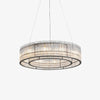 Glass Tube Ring Chandelier - Vakkerlight