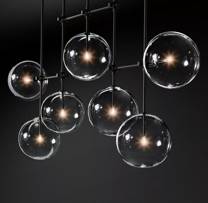 Glass Globe Mobile Chandelier - Vakkerlight