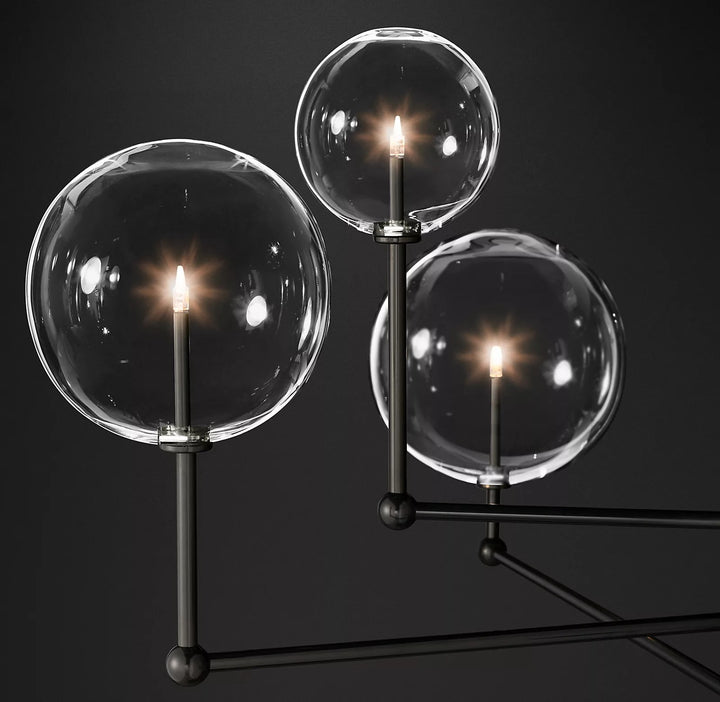 Glass Globe Mobile Chandelier - Vakkerlight