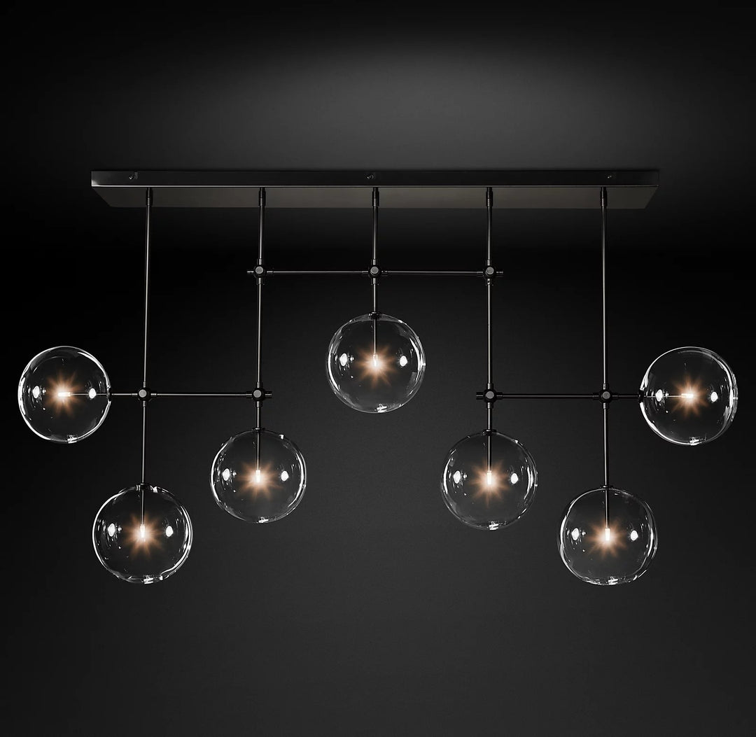 Glass Globe Mobile Chandelier - Vakkerlight