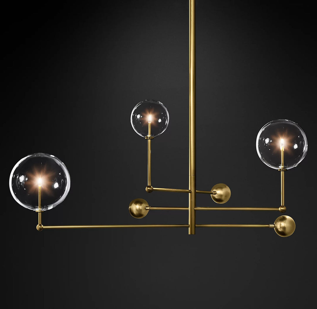 Glass Globe Mobile Chandelier - Vakkerlight