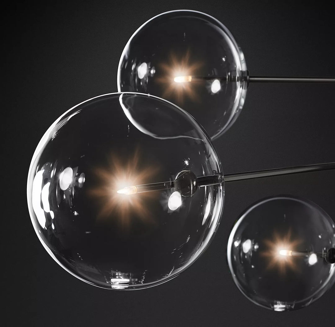 Glass Globe Mobile Chandelier - Vakkerlight