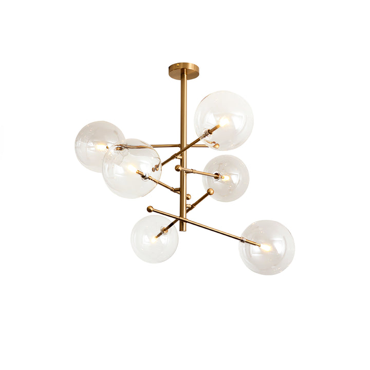 Glass Globe Mobile Chandelier - Vakkerlight