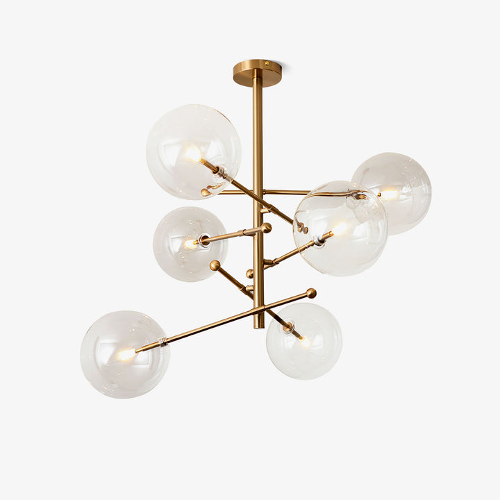 Glass Globe Mobile Chandelier - Vakkerlight