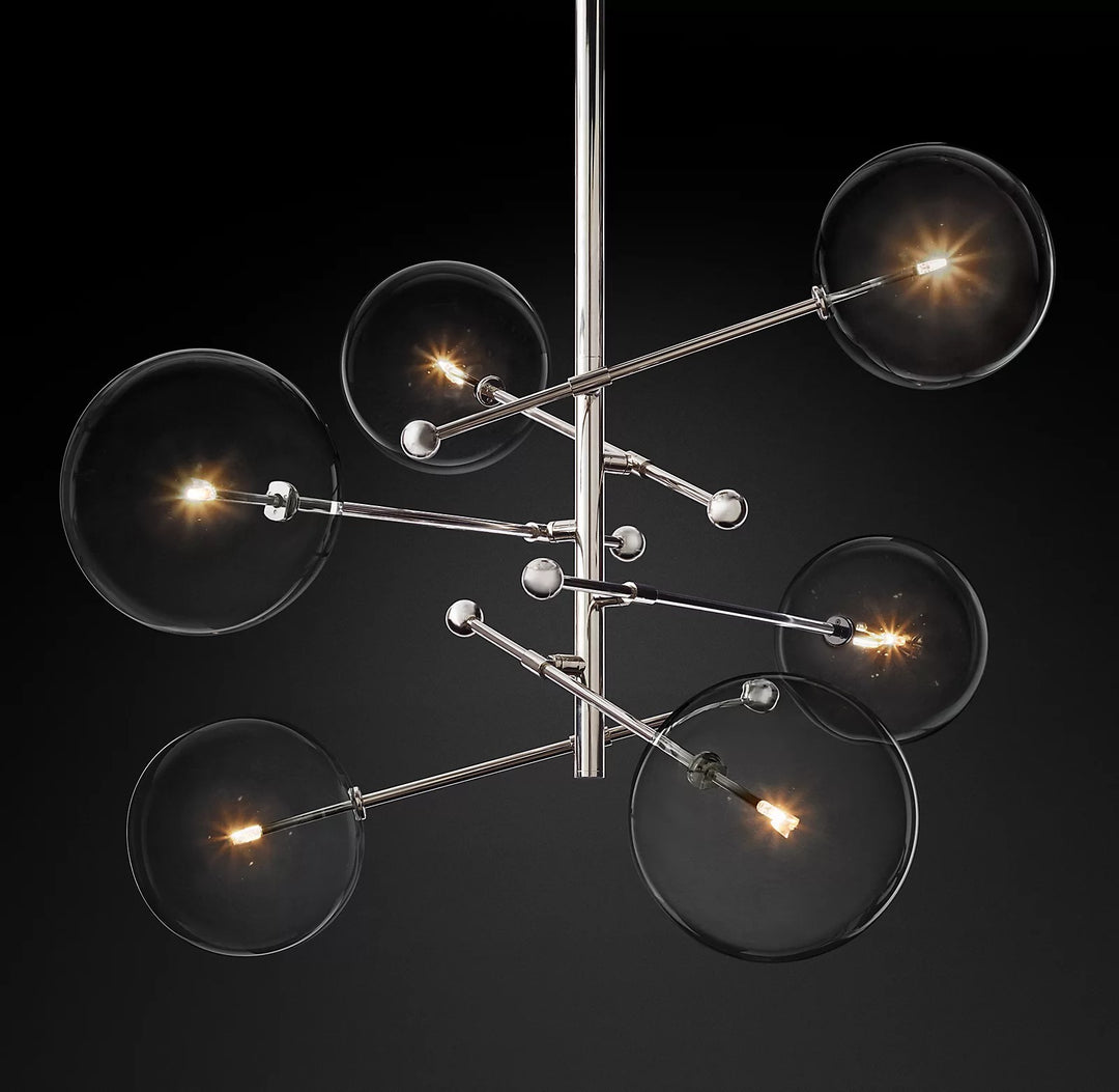 Glass Globe Mobile Chandelier - Vakkerlight