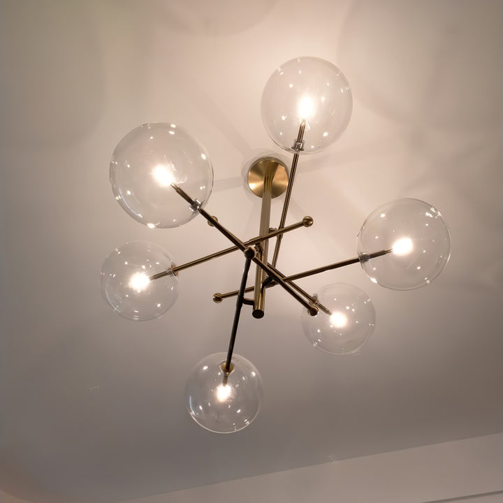 Glass Globe Mobile Chandelier - Vakkerlight