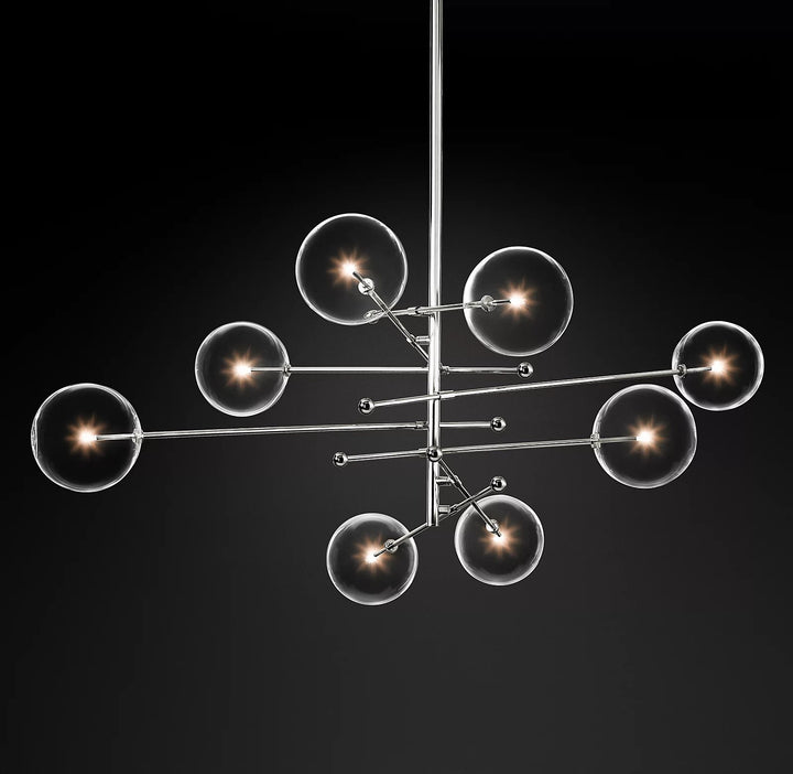 Glass Globe Mobile Chandelier - Vakkerlight