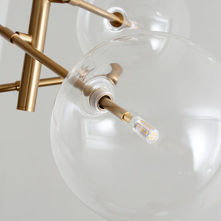 Glass Globe Mobile Chandelier - Vakkerlight