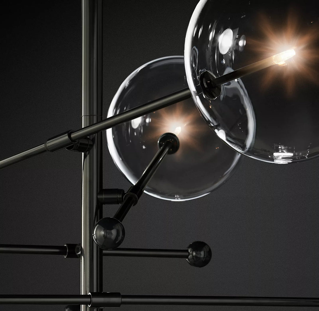 Glass Globe Mobile Chandelier - Vakkerlight