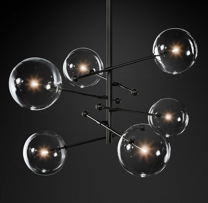 Glass Globe Mobile Chandelier - Vakkerlight