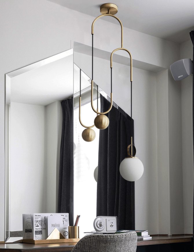 Glass Ball Pendant Lamp - Vakkerlight