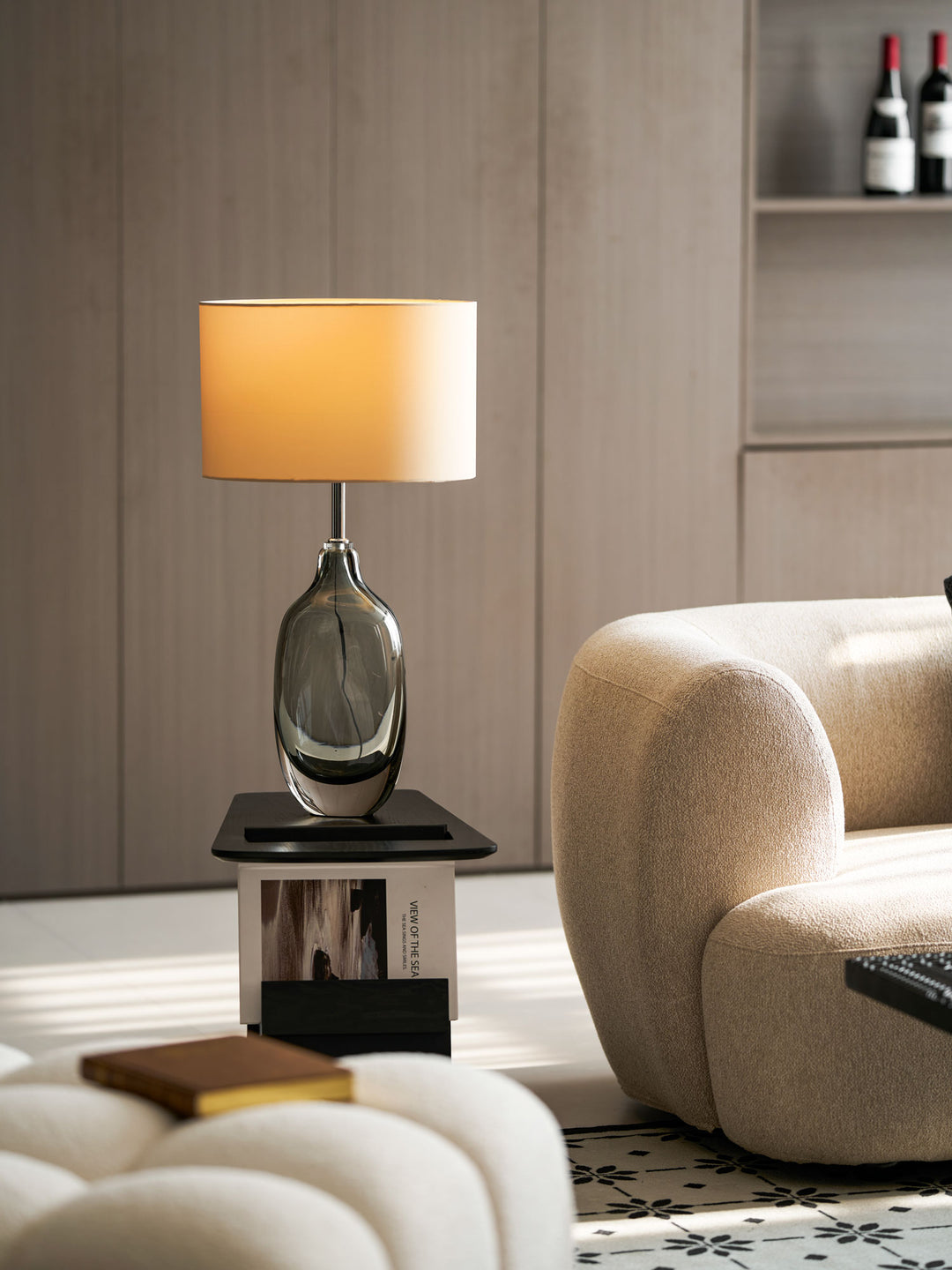 Glazed Crystal Table Lamp - Vakkerlight