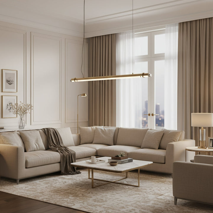 Gleam Bar Linear Pendant Lamp - Vakkerlight