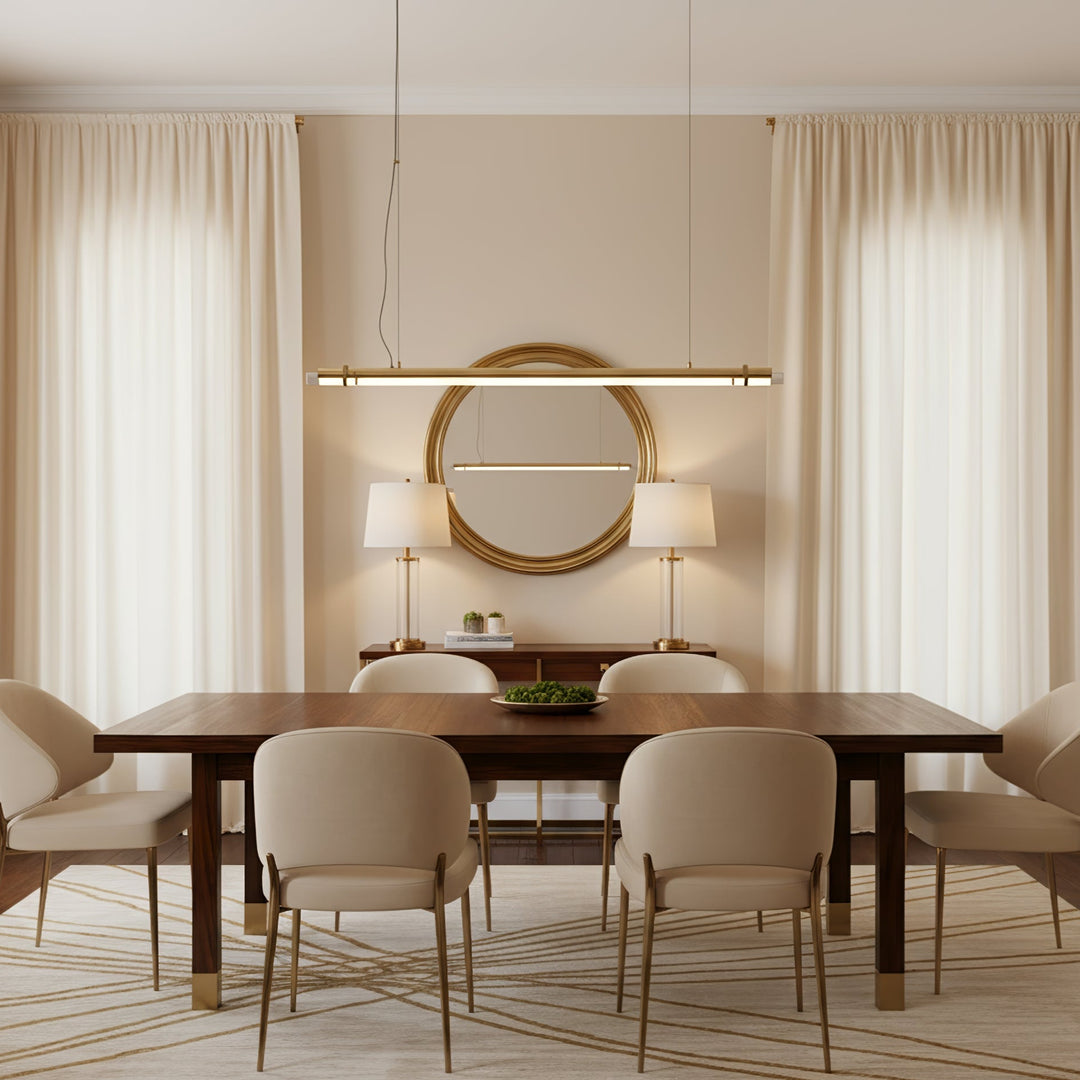 Gleam Bar Linear Pendant Lamp - Vakkerlight