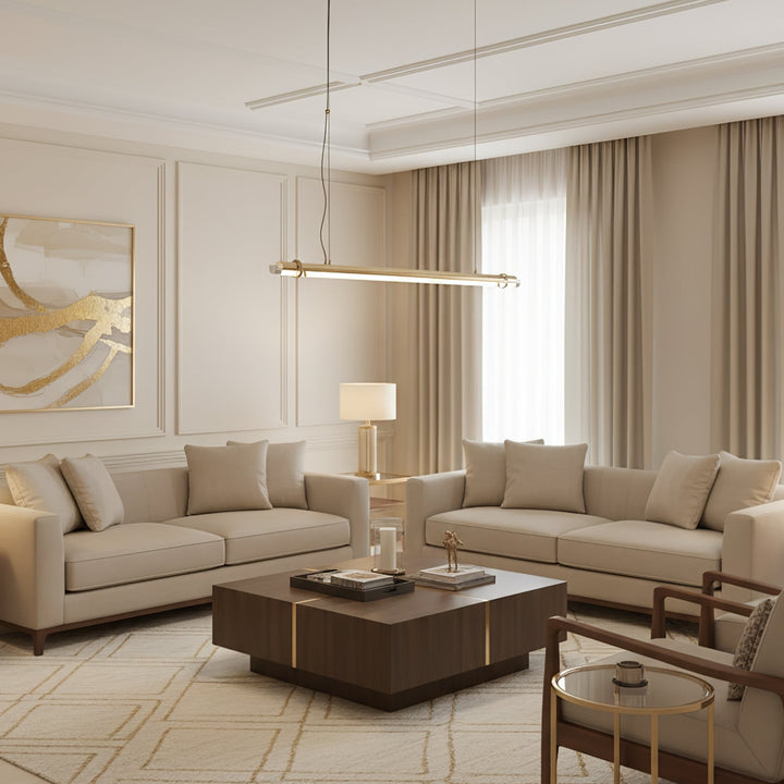 Gleam Bar Linear Pendant Lamp - Vakkerlight