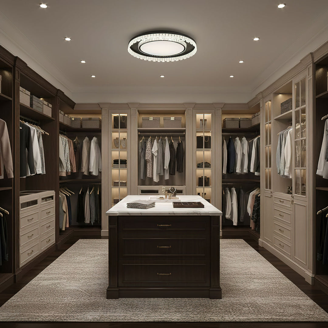 Glimmer Crystal Ceiling Light - Vakkerlight