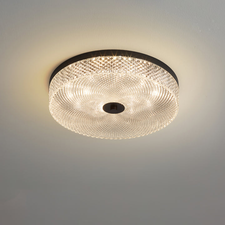 Glimmering Striped Ceiling Light