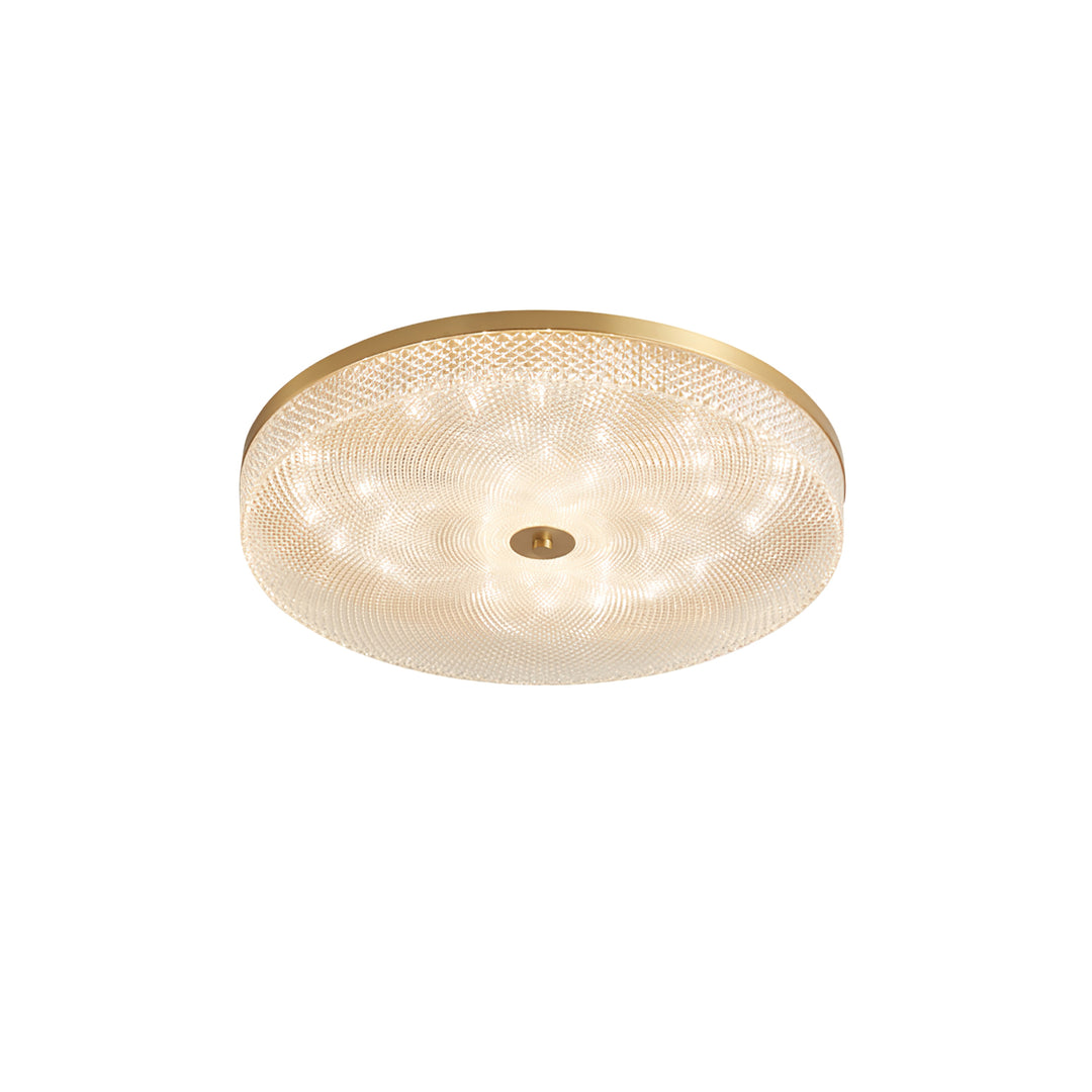 Glimmering Striped Ceiling Light