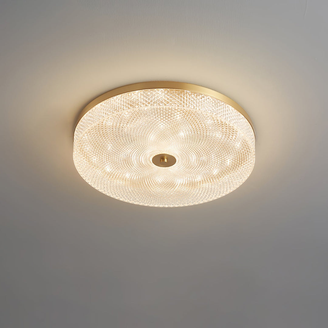 Glimmering Striped Ceiling Light - Vakkerlight