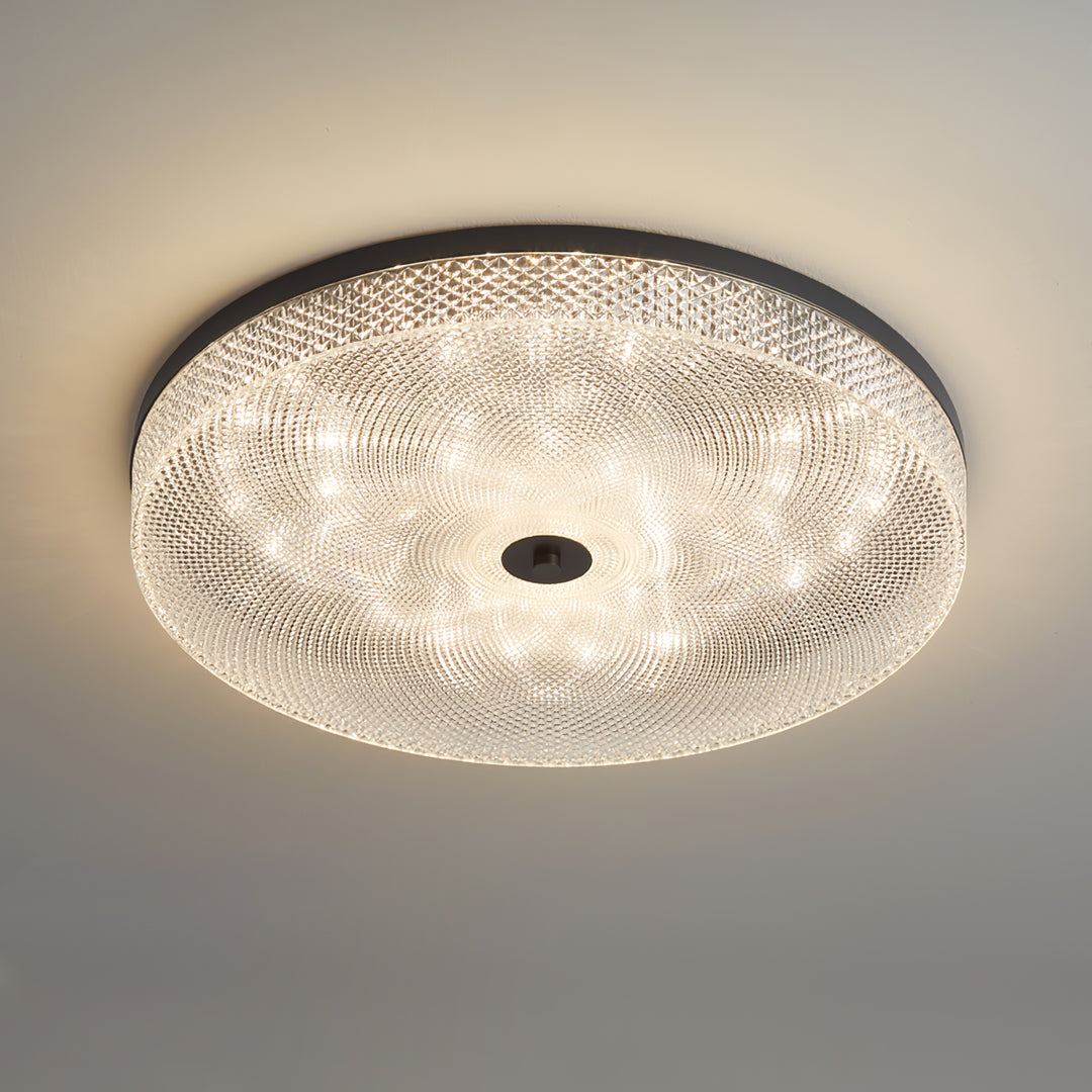 Glimmering Striped Ceiling Light