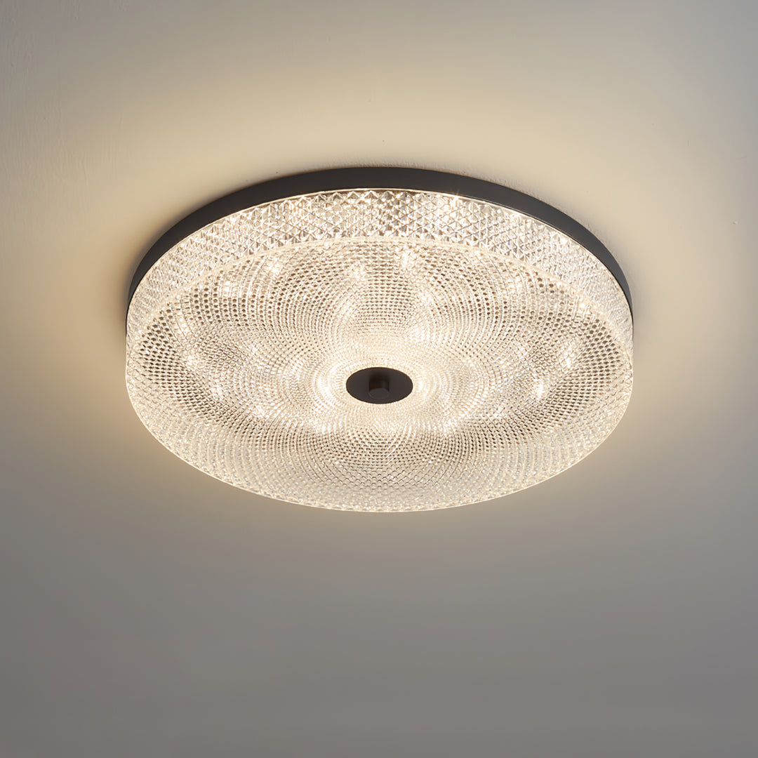 Glimmering Striped Ceiling Light