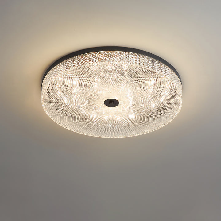 Glimmering Striped Ceiling Light