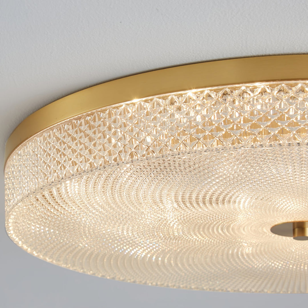 Glimmering Striped Ceiling Light - Vakkerlight