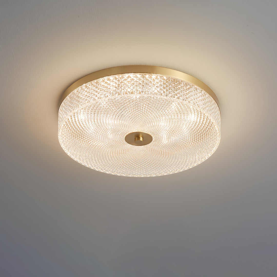 Glimmering Striped Ceiling Light - Vakkerlight