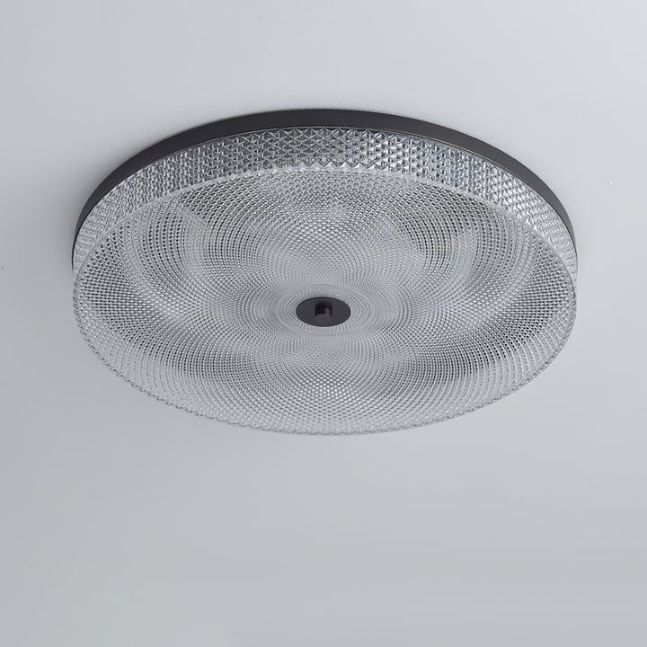 Glimmering Striped Ceiling Light