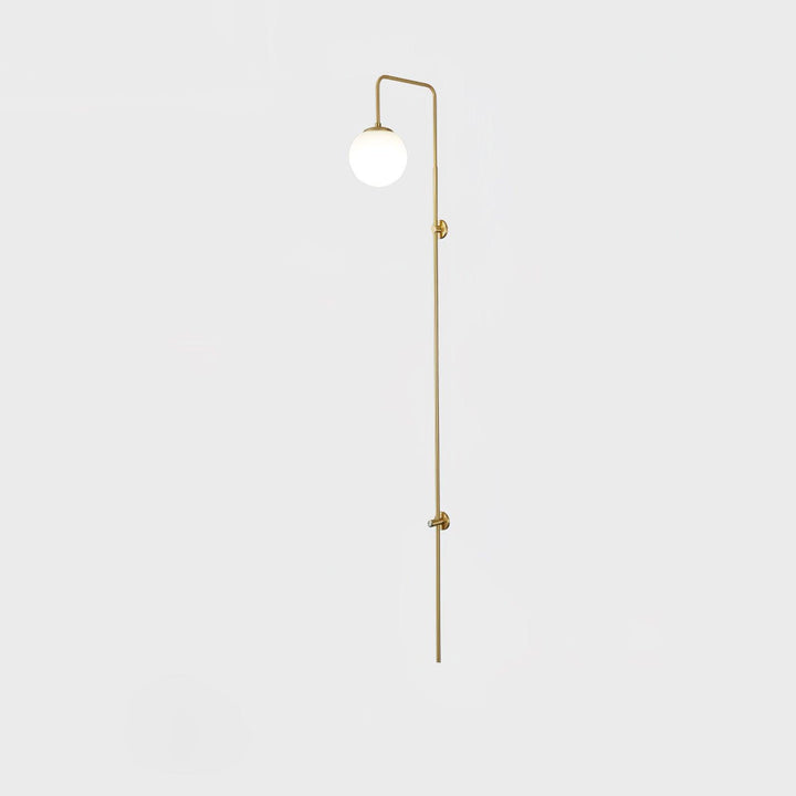 Globe Brass Wall Sconce - Vakkerlight