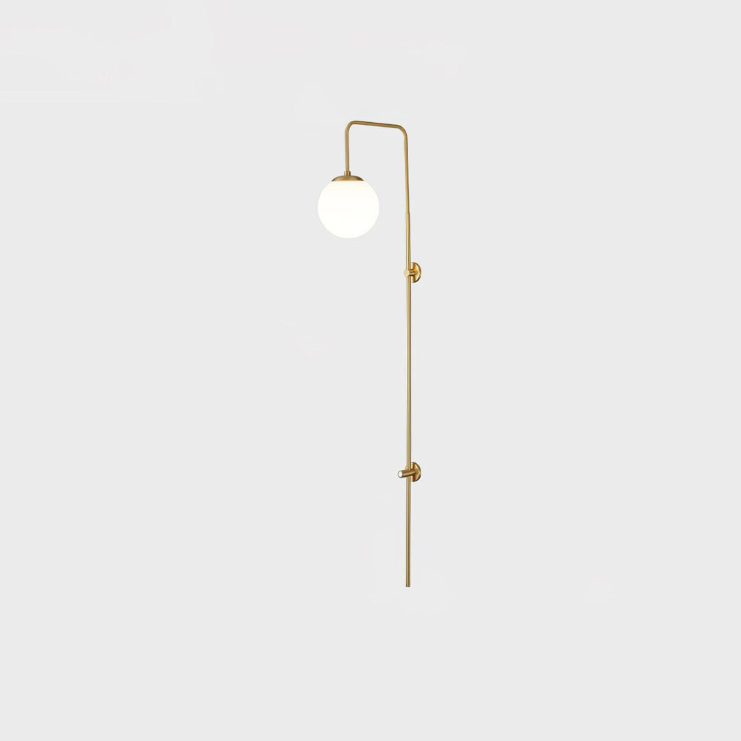 Globe Brass Wall Sconce