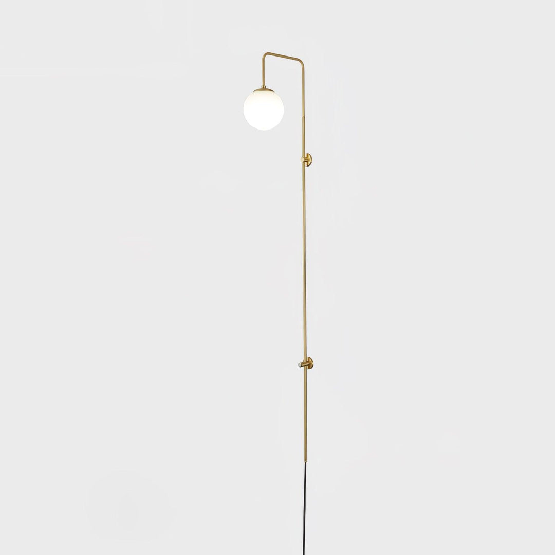 Globe Brass Wall Sconce - Vakkerlight