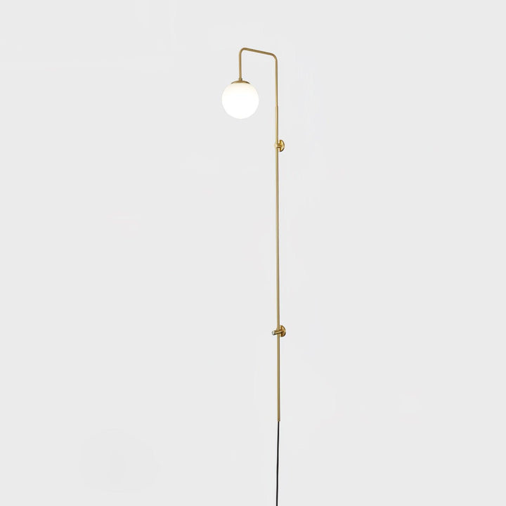 Globe Brass Wall Sconce - Vakkerlight