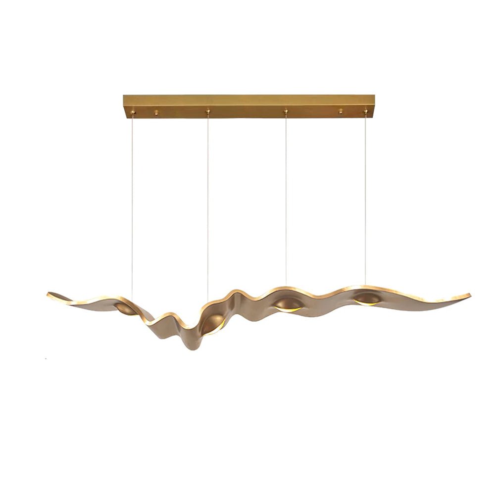 Gold Ribbon Chandelier - Vakkerlight