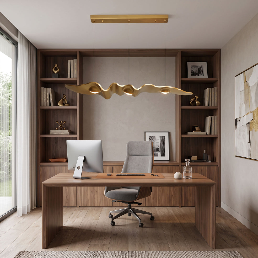 Gold Ribbon Kroonluchter