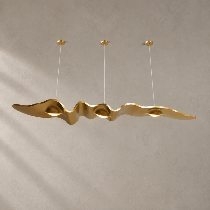 Gold Ribbon Kroonluchter