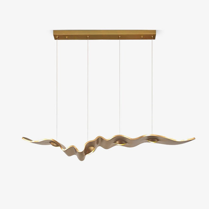 Gold Ribbon Chandelier - Vakkerlight